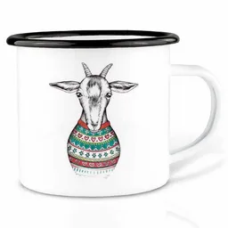 LIGARTI Emailletasse »Reinhold« von LIGARTI | 300 oder 500 ml | handveredelt in Deutschland | Cup, Kaffeetasse, Emaillebecher, Camping Becher – Produktbild 1 von 1