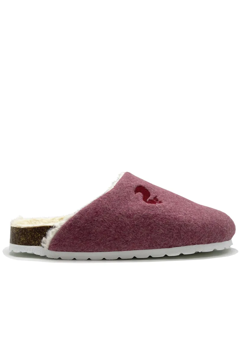 thies thies Damen vegan Gefütterte Loafer Dunkelrot, Dunkelrot, – Produktbild 1 von 2