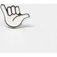 Fyngers Fyngers Ohrstecker aus chirurgischen Edelstahl hochglanzpoliert - Modell HANG LOOSE – Produktbild 1 von 1