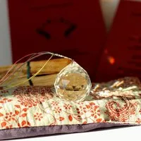 ManduTrap ManduTrap Ritual- & Meditations-Geschenkset – Leinsamen-Augenkissen mit Lavendel, Kristall, Palo Santo & Anleitung – Produktbild 1 von 1