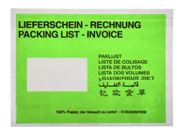 250 Dokumenten- und Lieferscheintaschen aus Papier DIN C5 – Produktbild 1 von 1
