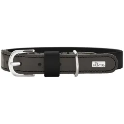 Dog Sport Dog Sport HUNTER Hundehalsband wolmar biothane x leder schwarz S – Produktbild 1 von 1