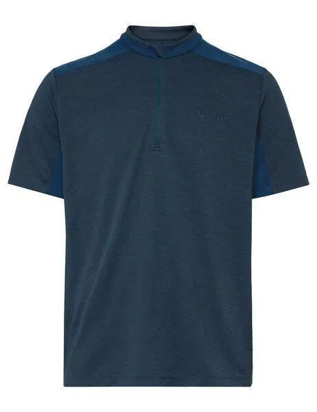 Vaude VAUDE T-Shirt Men's Tamaro HZ Shirt IV, Dark sea uni, – Produktbild 1 von 5
