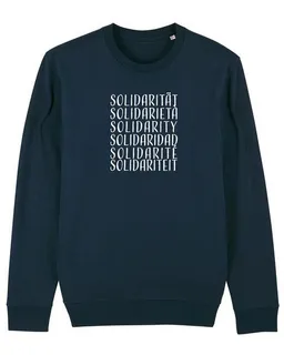 Human Family Human Family Bio Unisex Rundhals-Sweatshirt - "Switch - Solidarity" – Produktbild 1 von 1