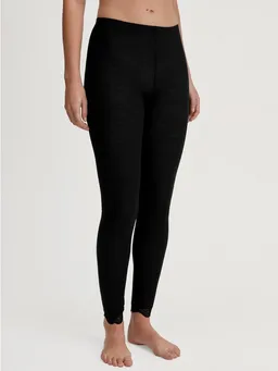 CALIDA CALIDA Leggings Richesse Lace Spitzen-Details, elastisch, Feinripp-Qualität, wärmend, weich – Produktbild 1 von 1