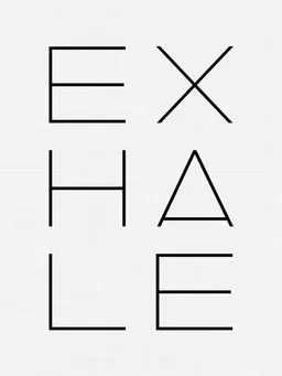 Photocircle Photocircle Poster / Leinwandbild - Exhale – Produktbild 1 von 1