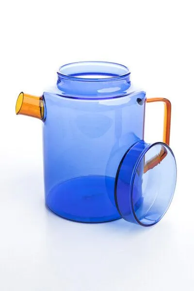 Tranquillo Tranquillo Teekanne RAIINBOW – Borosilikatglas, Blau, – Produktbild 4 von 6