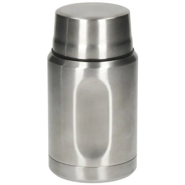 elasto elasto Thermobehälter 'Take Away' - auslaufsicherer Behälter für Suppen, Silber, – Produktbild 1 von 4