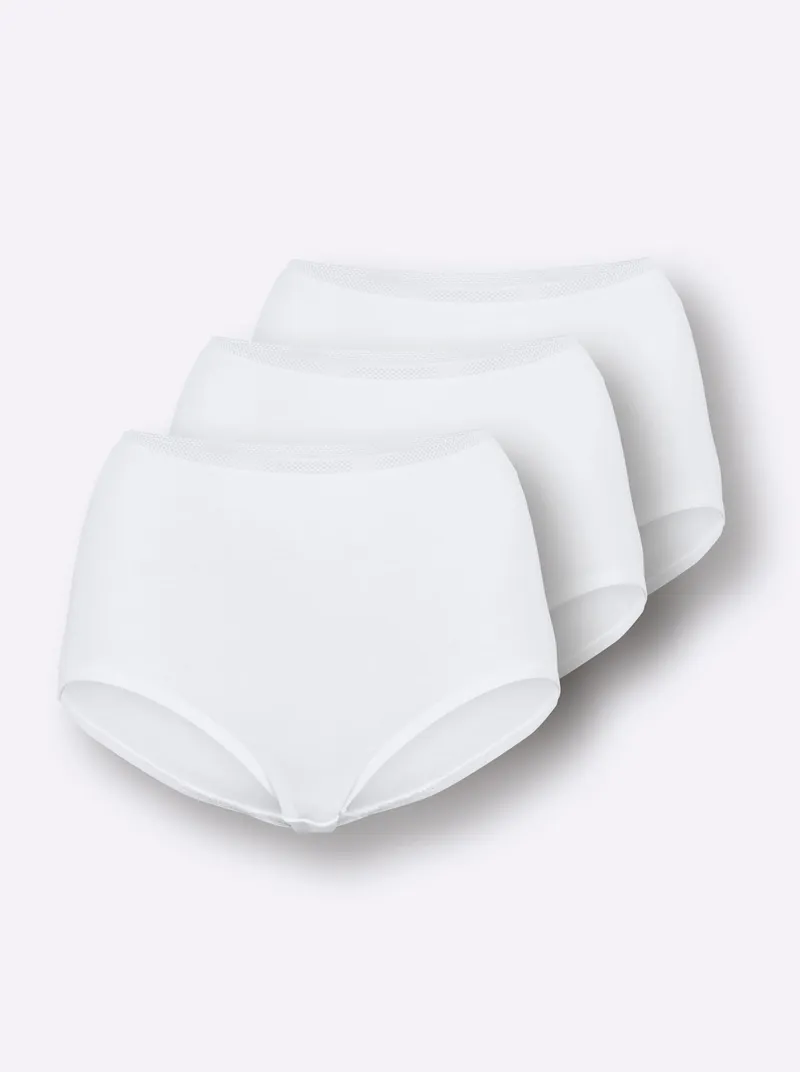 wäschepur Taillenslip weiß, Weiß, – Produktbild 1 von 3