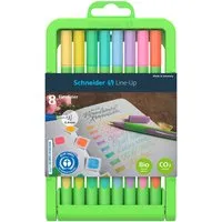 Schneider Schneider Fineliner "Line-Up" pastell 8er Stiftebox, farbig sortiert – Produktbild 1 von 1
