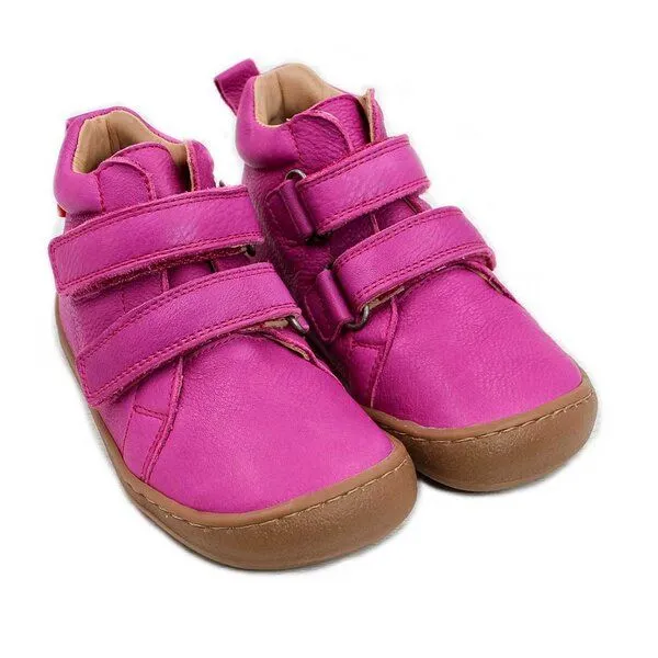 Pololo Pololo Barfuß-Halbschuh "ECO" aus pflanzlich gegerbtem Leder, unisex, Gr. 22-34, Pink, – Produktbild 1 von 4
