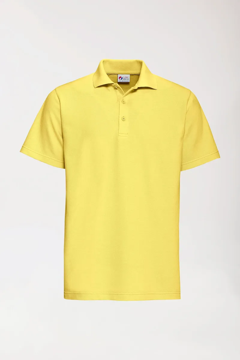 BERUFSBEKLEIDUNG CORE Shirt Unisex - Polokragen, gelb - Berufsbekleidung.de, Gelb, – Produktbild 1 von 1