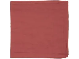 HANS NATUR Spieltuch Bio-Baumwolle 115 x 105 cm ziegelrot – Produktbild 1 von 1