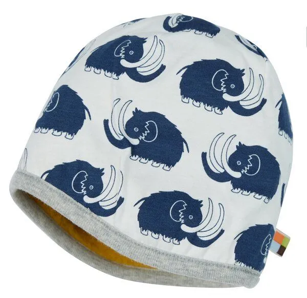 loud + proud loud + proud Babys & Kinder Mütze Wollfleece, GOTS-zertifiziert, Curry(gelb), – Produktbild 6 von 6