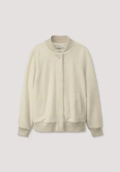 hessnatur hessnatur Wolljacke Relaxed aus reiner Bio-Merinowolle, Natur, – Produktbild 4 von 4