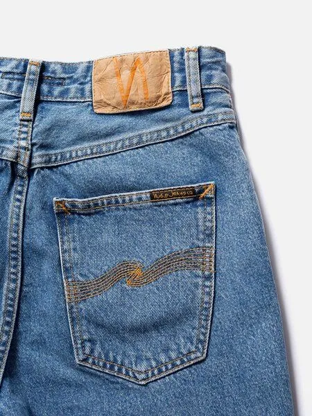 Nudie Jeans Nudie Jeans Breezy Britt - Simply Blue, Blue, – Produktbild 2 von 2