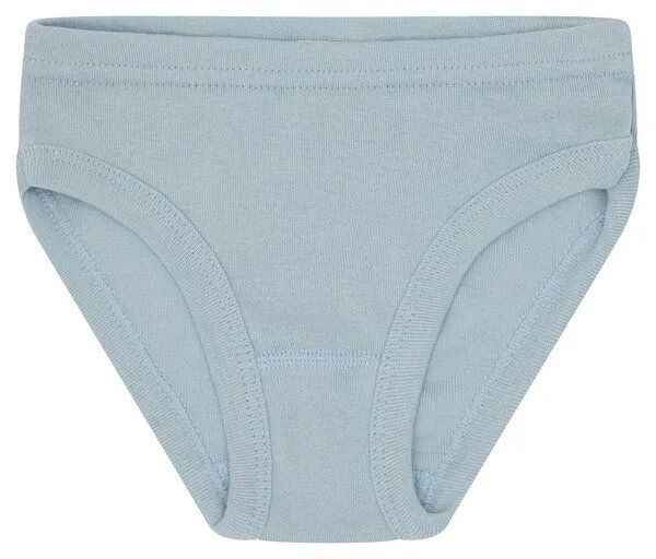 loud + proud loud + proud Babys & Kinder Doppelpack Slips aus Feinripp, GOTS-zertifiziert, Eisblau(blau), – Produktbild 3 von 4