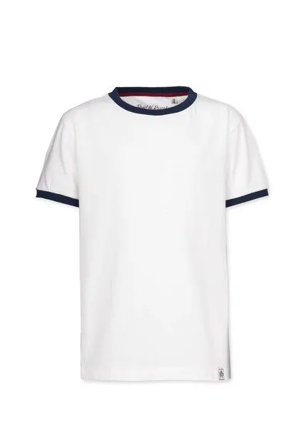 Band of Rascals Band of Rascals Ringer T-Shirt, White-navy, – Produktbild 2 von 4