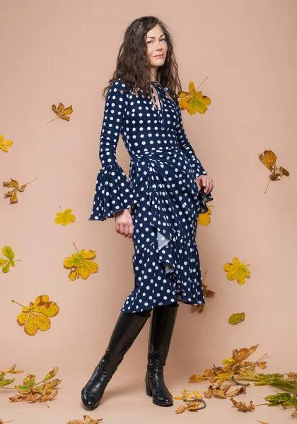 Atelier SNOW Atelier SNOW Set Polka-Dot Zinnia aus Bio-Baumwolle – Produktbild 2 von 3