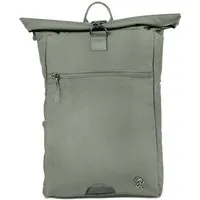 FUCHS & REBELL FUCHS & REBELL PIET Rolltop Rucksack – Stylisch & praktisch mit Rücken-Zipper, Hell grün, – Produktbild 1 von 1