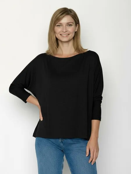 GreenBomb GREENBOMB Basic Longsleeve Simper, Black, – Produktbild 2 von 4