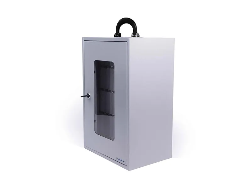 magnetoplan magnetoplan Aufbewahrungsbox für 36 Smartphones, mit Tragegriff, 295 x 445 x 205 mm – Produktbild 1 von 1