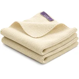 Living Crafts LIVING CRAFTS - Home Spültücher, 2er-Pack - Beige (100% Bio-Baumwolle), Nachhaltige Mode, Bio Bekleidung – Produktbild 1 von 1