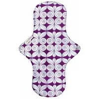Ecofemme Bio Stoffbinden Ecofemme / Bio Stoffbinden Stoffbinde Tagesbinde PLUS waschbar aus Bio Baumwolle 1 Stück, Weiß mit floralmuster, – Produktbild 1 von 1