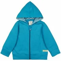 loud proud loud + proud Kapuzenjacke, GOTS-zertifiziert, Petrol, – Produktbild 1 von 1