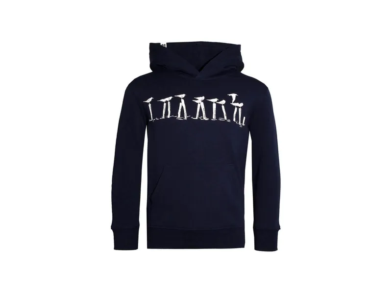 FÄDD Kinder Hoodie "Vollpfosten" navy 3-4 Jahre, Blau, mehrfarbig, – Produktbild 1 von 1