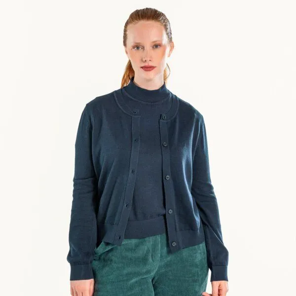 Living Crafts Living Crafts Pullover - SIANA, Ink blue (blau), – Produktbild 4 von 4