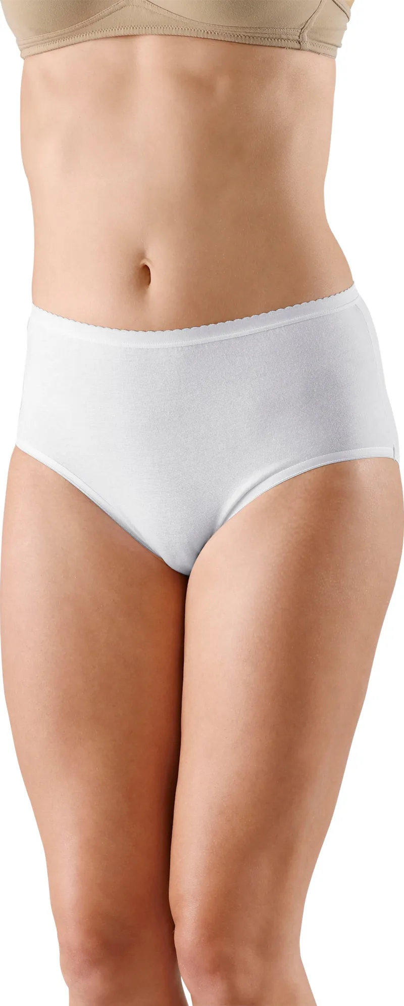 wäschepur Taillenslip 5x weiß, 5x weiß, – Produktbild 3 von 3