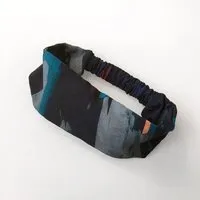 WiDDA berlin WiDDA berlin SPLASH Stirnband in Dunkelblau gemustert aus TENCEL – Produktbild 1 von 1