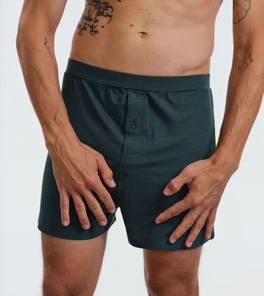 Gary Mash GARY MASH Boxershorts im 2er Set aus TENCEL Lyocell Mix, Grün, – Produktbild 1 von 4