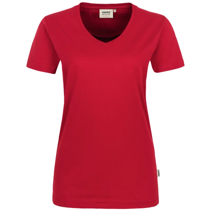 HAKRO HAKRO V-T-Shirt Mikralinar Damen #181 Gr. M rot – Produktbild 1 von 1