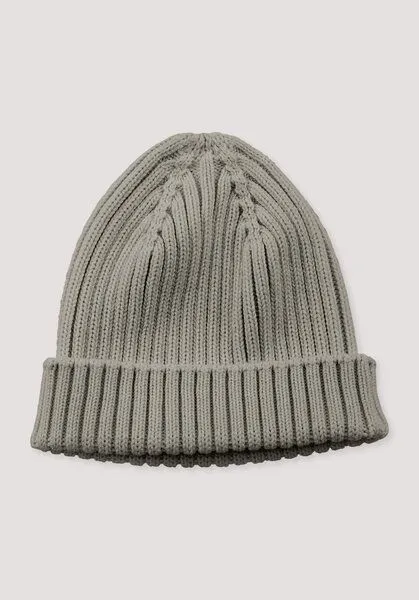 hessnatur hessnatur Strickmütze aus reiner Bio-Baumwolle, Perlmutt, – Produktbild 3 von 3