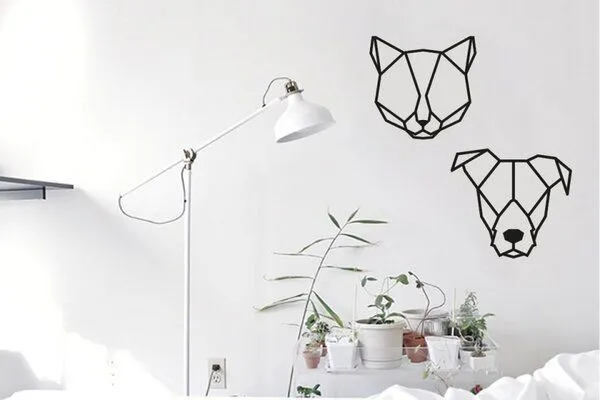 BeWooden BeWooden Wanddekoration aus Holz - Katze – Produktbild 2 von 2