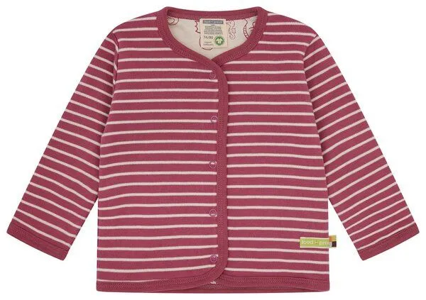 loud + proud loud + proud Babys & Kinder Wendejacke, GOTS-zertifiziert, Rouge(rosa), – Produktbild 1 von 4