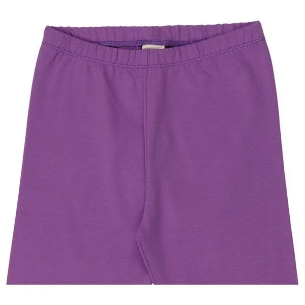 Walkiddy Walkiddy Leggings Lila Uni Bio-Baumwolle GOTS – Produktbild 2 von 2