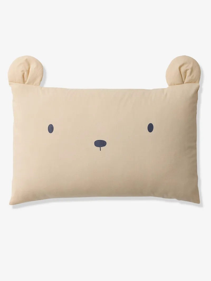 Vertbaudet Baby Kissenbezug HYGGE, Beige, – Produktbild 1 von 2