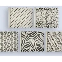 Fines Papeterie Fines Papeterie Geschenkpapier SET Graspapier * 5 Rollen Einpackpapier * je 300x47 cm * verschiedene Motive * – Produktbild 1 von 1