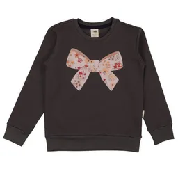 Walkiddy Kleinkinder Sweatshirt Anthrazit aus Baumwolle mit Elasthan – kuschelweicher Walkiddy Pullover für Alltag, Kita, Freizeit, Lagenlook & kühle Tage, nachhaltige Kinderkleidung – Produktbild 1 von 1