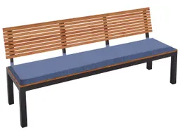 Auflage für Gartenbank 'Berrissimo' 146 cm, Bezug aus Polyester, blau – Produktbild 1 von 1