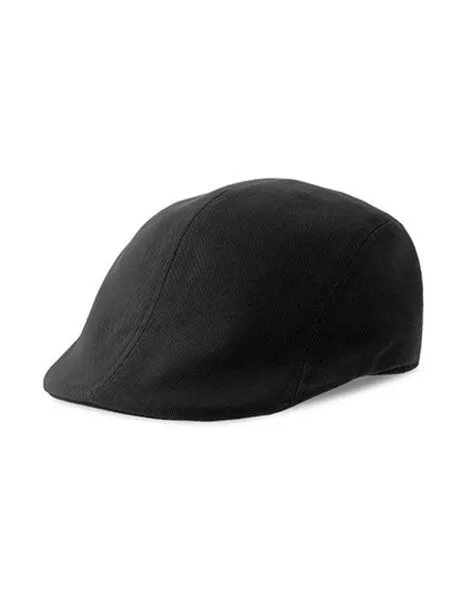 Atlantis Headwear Atlantis Headwear Herren Schiebermütze Gatsby Cap, Schwarz, – Produktbild 1 von 2