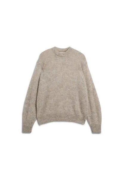 ARMEDANGELS ARMEDANGELS MOHAIR BLEND Damen Strickpullover aus Mohair-Mix, Honey melange, – Produktbild 1 von 5