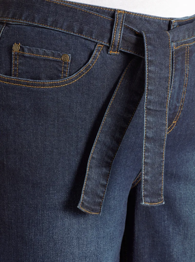sheego 7/8-Jeans dark blue, Dark blue, – Produktbild 2 von 2