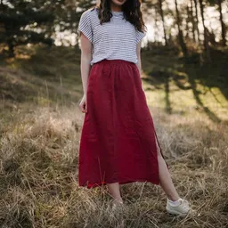 NORDLICHT NORDLICHT Langer Rock Marit aus 100% Tencel – Produktbild 1 von 1