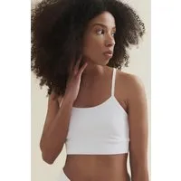 Wellicious Wellicious Fresher Cropped Tank, Diamond white, – Produktbild 1 von 1
