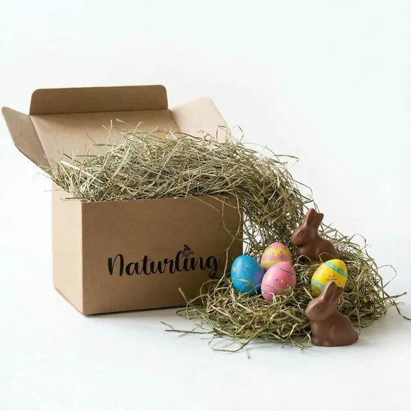 naturling naturling Ostergras 500g - Holzwolle oder Heu für Osternest – Produktbild 2 von 8