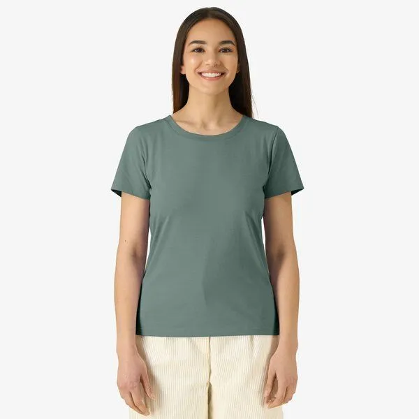 YTWOO YTWOO Mid-Light Damen T-Shirt Slim Fit, Green bay, – Produktbild 2 von 3